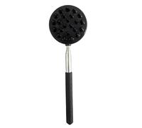 Gratte-dos télescopique, masseur rétractable en acier inoxydable, 21 x 6,5 cm, poignée ergonomique confortable, design extensible et portable, idéal pour les personnes âgées, les adolescents, la