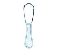 Gratte-langue adulte en plastique de qualité alimentaire double face brosse de nettoyage hygiénique pour l'haleine réutilisable outil de nettoyage de la bouche avec poignée antidérapante brosse de