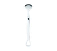 Gratte-langue compact et portable, brosse à langue douce, White | Poils doux, soins doux de la bouche, propreté efficace de la bouche, utilisation bureau ou en voyage,