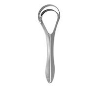 Gratte-Langue En Acier Inoxydable Argent