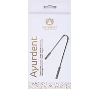 Gratte Langue en Acier Inoxydable- Tongue Scraper Ayurvédique-Élimine la Bactérie et Mauvaise Haleine- Adultes et Enfants de 10 ans et plus- Pour Hygiène Buccale - Ayurdent Maharishi Ayurveda