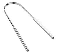 INF Gratte-langue en forme de U Acier inoxydable 1 paquet