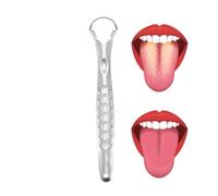 Gratte Langue En Métal,Grattoirs À Langue En Métal Pour Adultes - Bouche Dents Dentifrice Nettoyant Souffle Kit, Raclage De La Langue Pour Une Haleine Plus Fraîche Et Des Gencives Saines