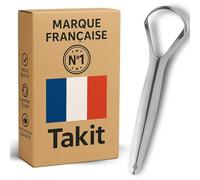 Gratte Langue - GARANTIE A VIE - Marque Française - Ultra Résistant - Acier Inox Médicale