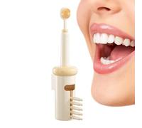 Gratte-langue portable double face avec têtes remplaçables | Gratte-langue double face avec têtes remplaçables pour enlever le revêtement de la langue et soutenir une haleine plus