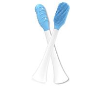 Gratte Langues,Dancepandas Nettoyeur de Langue Professionnel de Philips 2 Pcs,Brosse à Langue pour le Nettoyage De la Bouche,Facile à Utiliser et à Nettoyer
