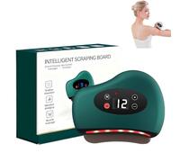 Gratte-pieds ThermaEdge, apaise les gonflements et soulage la douleur en quelques minutes, triple action - lumière rouge/chaleur/vibration, 12 niveaux de massage et 12 niveaux de chaleur(#B)