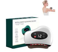 Gratte-pieds ThermaEdge, apaise les gonflements et soulage la douleur en quelques minutes, triple action - lumière rouge/chaleur/vibration, 12 niveaux de massage et 12 niveaux de chaleur(#a)