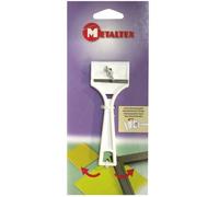Metaltex Gratte-vitres PM en plastique – lame interchangeable