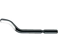 Grattec GT-E100TIN Lame de rechange pour outil d'ébavurage durée de vie prolongée, Argent