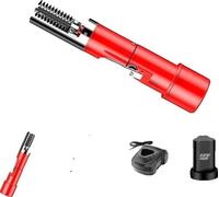 Gratteur électrique d'écailles de poisson, utilisation très précise, design convivial, pile individuelle rouge