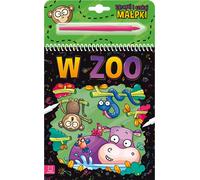 Grattez et cherchez un singe. Dans le zoo