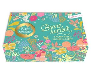 Gratt'itude box - Une année sous le signe de la bonne humeur - Les plus beaux messages à offrir: 52 cartes à gratter pour égayer sa journée - 1 jolie boîte - 1 stylet