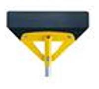 Grattoir 30 Cm Fiskars Nanovib Sans Manche Sr308N - 142308