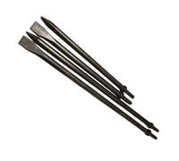 Grattoir 350 mm 450 mm Air Ciseau à marteau pneumatique Col rond Plat et burin à points Carreaux de béton Marteau pneumatique