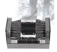 Grattoir à bottes robuste avec poignée, nettoyeur de chaussures à fixer au sol pour un retrait facile de la saleté des chaussures et bottes d'extérieur