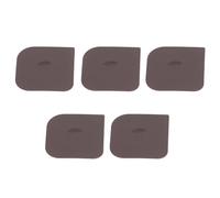 Grattoir à casserole, grattoir à vaisselle, outil de grattoir à vaisselle, paquet de 5 grattoirs de cuisine anti-rayures pour le nettoyage de la pâte à graisse, fabrication de