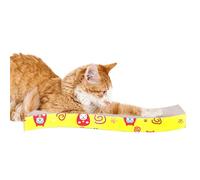 Grattoir à chat en carton ondulé pour l'intérieur - Tapis en carton ondulé - Protection de meubles, griffoir, chaise longue pour chats domestiques, petits chatons