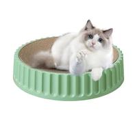 Grattoir à chat en carton - Tapis à gratter durable haute densité respectueux de l'environnement - Arbre à chat et zone de couchage efficaces - Lieu de repos confortable pour chats et animaux