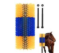 Grattoir à cheval, brosse à gratter pour le dos du cheval, outil de mort, brosse de nettoyage à double vis pour mouton, mule, vache