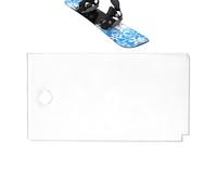 Grattoir à de Ski - Outil de Maintenance Universel en Acrylique | Équipement de réglage de Planche à Neige, Accessoire de lissage des Bords de précision Robuste, kit d'équipement Professionnel de