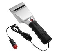 Grattoir à glace chauffant pour voiture - Raclette de nettoyage des vitres - Avec câble de 2,7 m - Poignée ergonomique antidérapante - Grattoir à neige chauffant pour voiture - Pour déneigement sur
