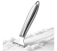 Grattoir à glace de congélateur Spatule en acier inoxydable de 17,5