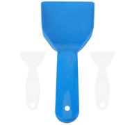 Grattoir à Glace Lot de 3 Bleu en PP pour Réfrigérateur
