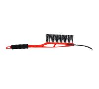 Grattoir à glace pour congélateur avec brosse - Outil de dégivrage pour congélateurs, réfrigérateurs et glacières | Décapant à glace robuste ou usage domestique et commercial | Grattoir à glace