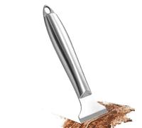 Grattoir à glace pour congélateur Spatule en acier inoxydable de 17,5