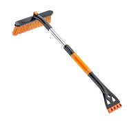 Grattoir à glace pour pare-brise de voiture, grattoir à neige rotatif amovible, grattoir à glace portable avec poignée, brosse à neige multifonction pour camions, VUS