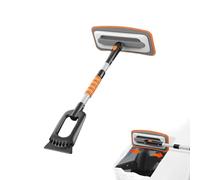 Grattoir à Glace pour Voiture,Accessoires De Voiture Extensible en D'aluminium - Déneigeur De Voiture | Pare-Brise De Camion Véhicule Toit Hiver Nettoyage Urgent du Givre Maison