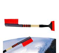Grattoir à glace pour voiture, poignée ergonomique extensible en mousse, brosse à neige à double tête, pelle à glace pour pare-brise, SUV, camion, berline, camping-car, temps froid, gel, nettoyage