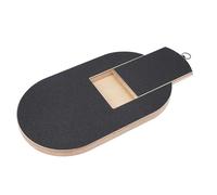 Grattoir à griffes en bois pour chien - Grinder interactif pour chiens, grande taille en bois de pin avec planche à friandises pour la maison, les voyages, l'extérieur, jouet d'enrichissement des