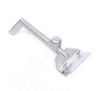 Grattoir à gril robuste - Grand nettoyeur de grille en aluminium avec 4 lames en acier inoxydable - Outil de nettoyage commercial pour barbecue et four à pizza pour un entretien sans effort