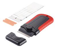 Grattoir à Lames de Rasoir - VEVOR - CN050 - 15 Lames Supplémentaires - Acier au Carbone - Manche en ABS/TPE