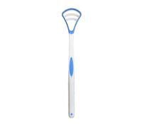 Grattoir à langue en Silicone avec poignée, brosse de nettoyage Double face for une haleine plus fraîche, 1 pièces