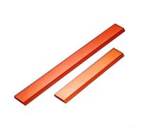 Grattoir à mastic en plastique flexible conçu pour une utilisation sur des surfaces incurvées pour des finitions lisses 30/50 cm Poignée ergonomique en plastique (C)