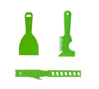 Grattoir à mastic flexible pour nettoyer et mélanger les pinceaux pour la construction, les projets de rénovation de la maison, kit de recouvrement professionnel