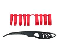 Grattoir à Mastic pour Joints,9 en 1 Spatule Ergonomique pour Peinture et Scellement des Joints - Outil De Finition Pour Produit D'Etanchéité,pour le Nettoyage Salle de Bain Sol Carrelage Évier Joint
