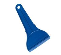 Grattoir à neige, dégivreur, outil portable compact, durable et réutilisable, utilisation du pare-brise de voiture d'hiver, taille 8,5 x 18,3 cm, 17 g, bleu une pièce