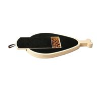 Grattoir À Ongles Chien En Bois Ajustable - Lime Griffes Canins Alternative Coupe-Ongles Toilettage | Planche Limeuse Traitement Stress Pédicure Pattes | Tapis Polissage Rabattable Inclinaison Réglabl