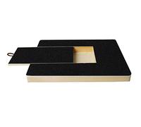 Grattoir à ongles pour chien - Planche à gratter - Lime à découper - Boîte à gratter - Papier de verre émeri - Limage de papier abrasif - Tampons de polissage