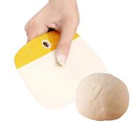 Grattoir à pâte - 15 x 10,5 cm Outil grattoir d'établi, spatule flexible, coupe-pâte, outil de cuisson pour gâteau, fondant, glaçage pour la préparation | Cuisine boulangerie maison