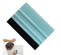 Grattoir à peinture à la main pour fenêtre - Raclette d'application pour film teinté - Raclette de bord en feutre - Outil de lissage de papier peint pour vitres de voiture