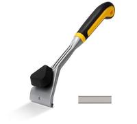 Grattoir à Peinture, Coffret de Grattoirs Professionnels, Grattoir en Carbure 64 mm avec Poignée, Racloir Vitrocéramique, Antidérapant pour le Bois, le Métal, le Béton ou la Pierre