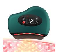 Grattoir à pied chauffant - 12 niveaux de chauffage et de raffermissement multifonction - Grattoir musculaire portable sans fil - Pour tissus profonds du cou, des pieds, du dos, des jambes, des