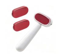 Grattoir à pied double face pour l'élimination des callosités (rouge) | Lime à pied de pédicure en acier inoxydable lavable et remplaçable, douce et sûre pour les peaux épaisses et craquelées
