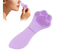 Grattoir À Pores | Outils Mignons De Nettoyage De La Peau En Silicone Manuel,Gommage Du Visage En Patte De Chat Nettoyage Du Nez - Pour Femmes Filles Voyage Affaires Soirée Nez Front Menton Après Nett