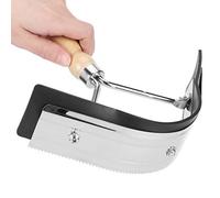 Grattoir à sueur, outil de toilettage pour chevaux 2 en 1, poignée ergonomique, lame de perte, grattoir à sueur, peignes à curry pour le nettoyage du bétail, des ânes